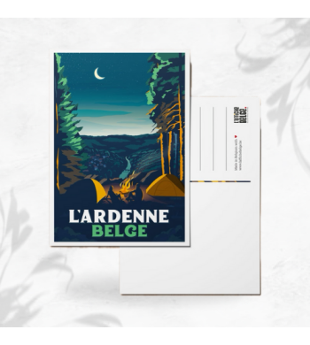 L'affiche Belge Carte Postale "L’Ardenne Belge" image