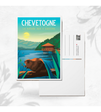 L'affiche Belge Carte Postale "Chevetogne" image