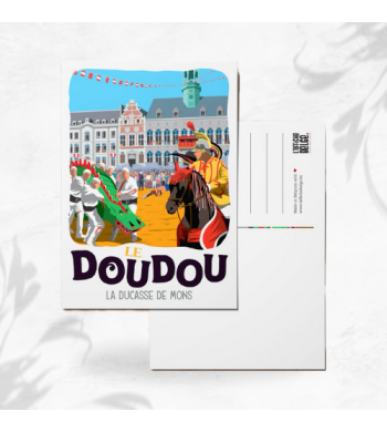 L'affiche Belge Carte Postale "Le Doudou" image