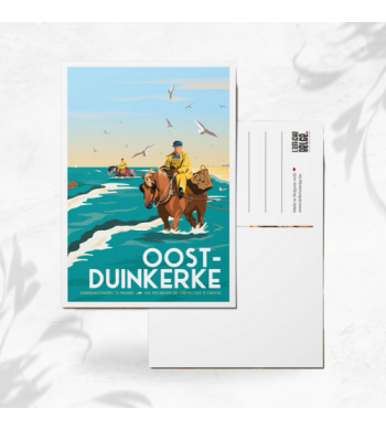 L'affiche Belge Carte Postale "Oostduinkerke" image
