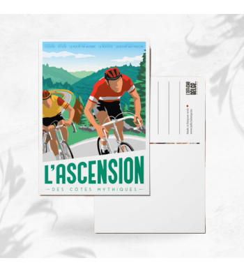 L'affiche Belge Carte Postale "L'ascension" image