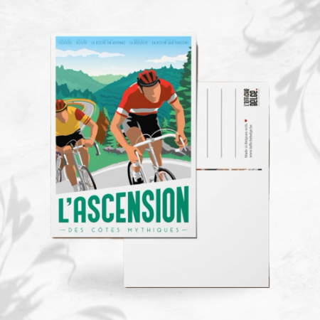 L'affiche Belge Carte Postale "L'ascension" image