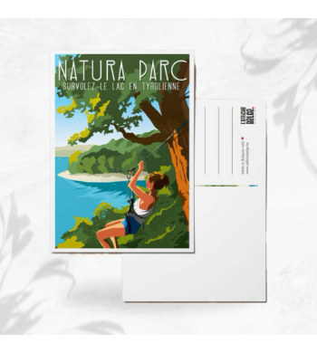 L'affiche Belge Carte Postale "Nature parc" image