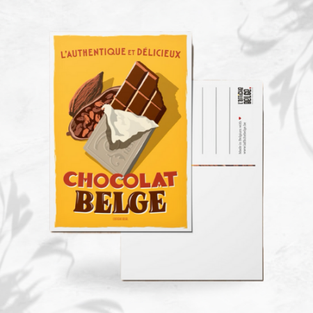 L'affiche Belge Carte Postale "Chocolat Belge" image